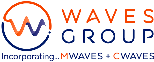 Waves Group Incorp Logo White